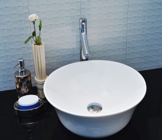 Раковина-чаша CeramaLux 9381 белая 41.5 см